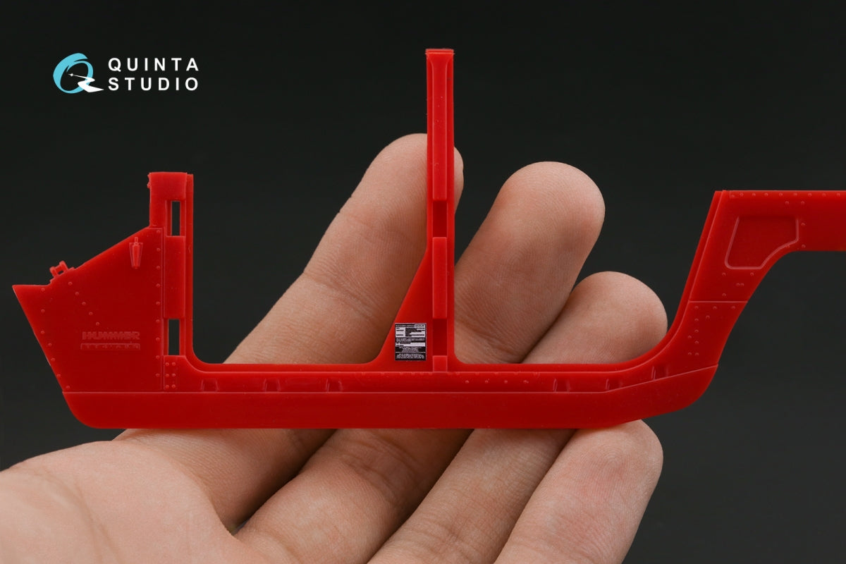 Quinta Studio QD24004 Hummer H1 3D-Printed &amp;amp; coloured Interior on decal paper (MENG) 1/24 – zdjęcie 12