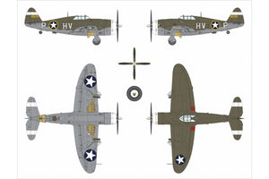 Dora Wings 48055 P-47C-2 Thunderbolt 1/48 – zdjęcie 10