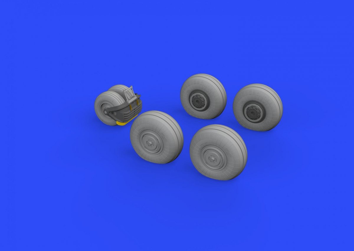 Eduard 648326 Su-34 wheels HOBBY BOSS 1/48 – zdjęcie 2