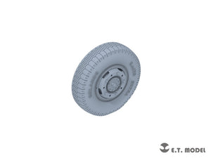 E.T. Model P35-104 WWII German Sd.Kfz.234 Small Diameter Weighted Wheels Type.4 1/35 – zdjęcie 4