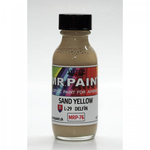 MR. Paint MRP-076 SAND YELLOW L-29 DELFIN Slovak AF 30ml – zdjęcie 2