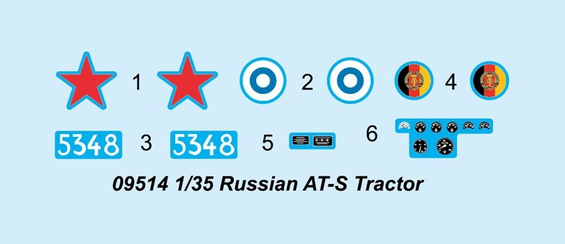 Trumpeter 09514 Russian AT-S Tractor 1/35 – zdjęcie 3