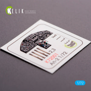 KELIK K72001 AN-2 COLT INTERIOR 3D DECALS FOR TRUMPETER KIT 1/72 – zdjęcie 4