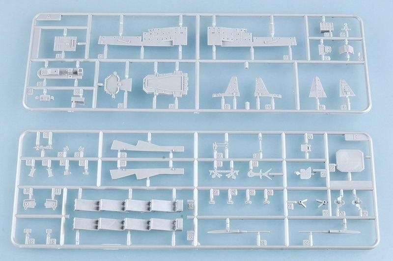 Trumpeter 05722 Russian Navy Marshal Ustinov 1/700 – zdjęcie 6