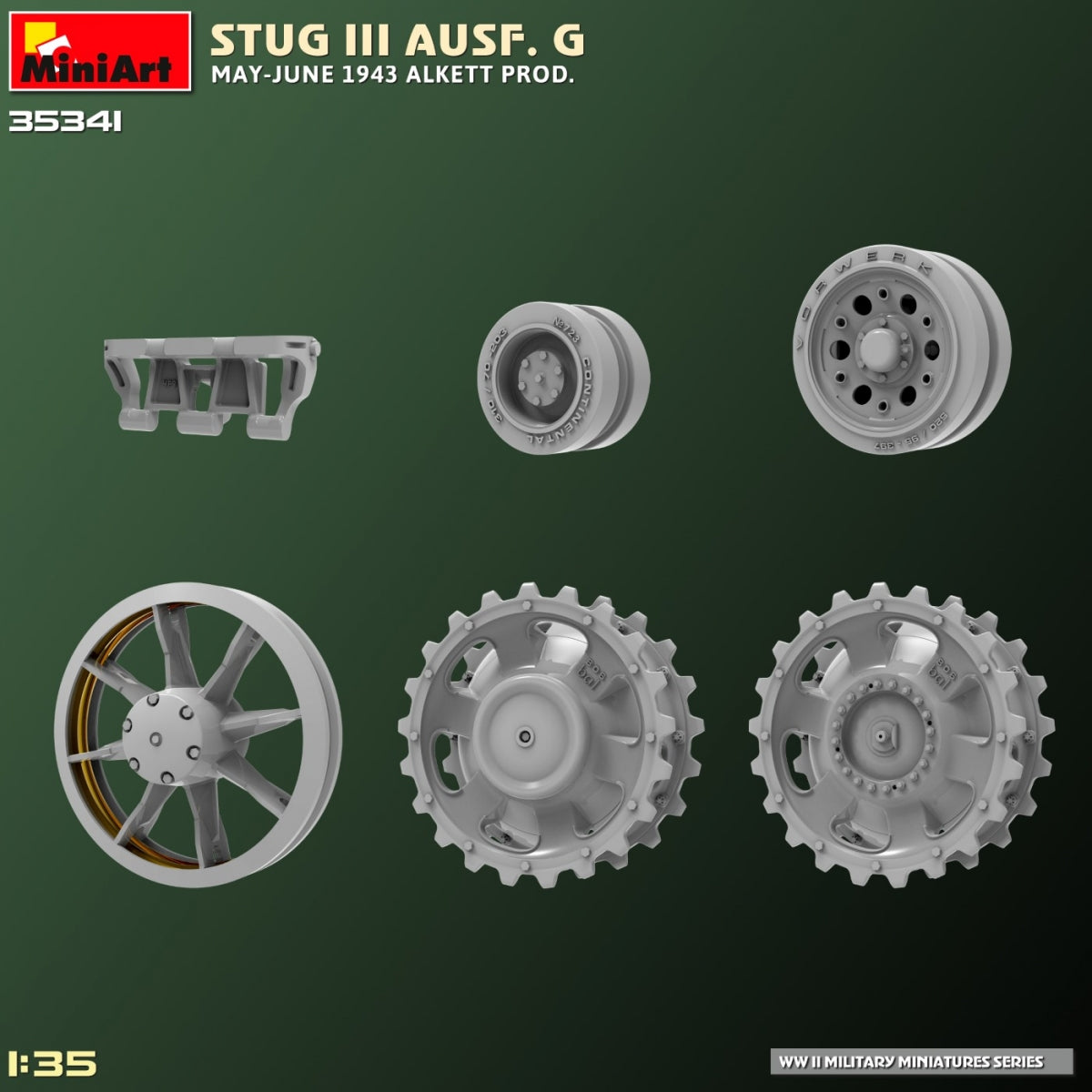 MiniArt 35341 STUG III AUSF. G MAY-JUNE 1943 ALKETT PROD. 1/35 – image 12