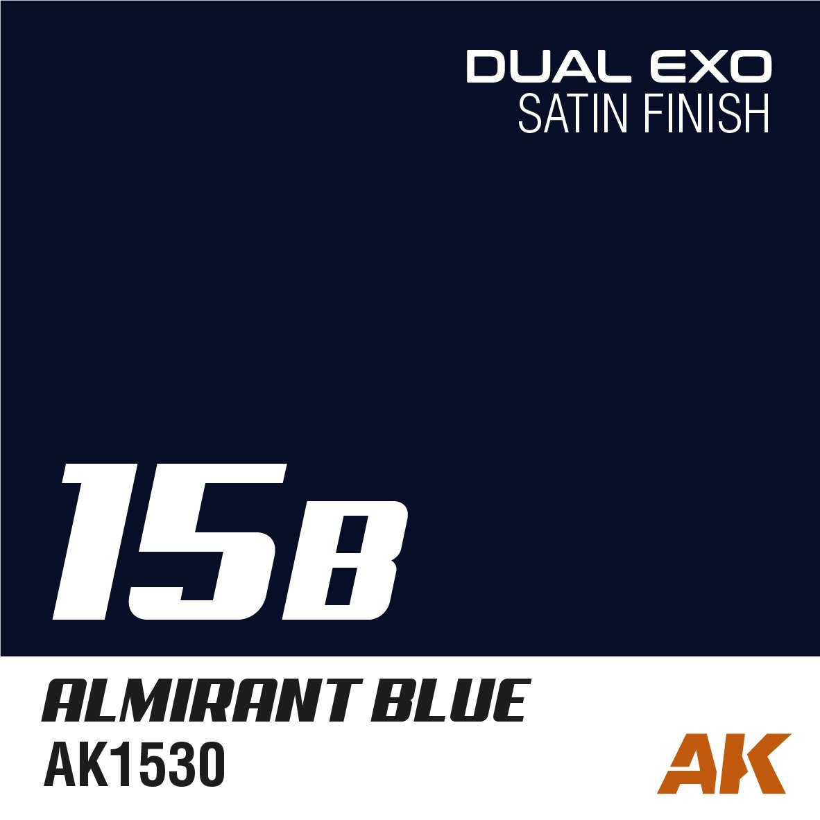 AK Interactive AK1559 DUAL EXO SET 15 – 15A ULTRA BLUE &amp;amp; 15B ALMIRANT BLUE – zdjęcie 3