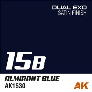 AK Interactive AK1559 DUAL EXO SET 15 – 15A ULTRA BLUE &amp;amp; 15B ALMIRANT BLUE – zdjęcie 3