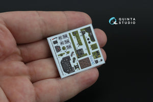 Quinta Studio QD48473 P-51A 3D-Printed colored Interior on decal paper (Accurate Miniatures/Academy) 1/48 – image 5