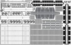 Pontos 35005F1 USS CV-14 Toconderoga 1944 Detail Up Set 1/350 – image 20