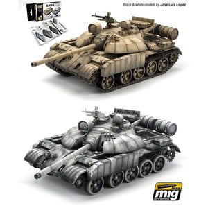 AMMO Mig 7128 BLACK and WHITE TECHNIQUE SET 6x17ml – zdjęcie 4