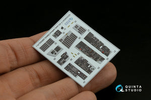 Quinta Studio QD48341 F-4G early 3D-Printed &amp;amp; coloured Interior on decal paper (Meng) 1/48 – zdjęcie 3