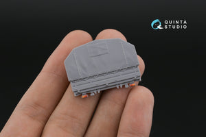 Quinta Studio QD72145 KAMAZ-5350 3D-Printed coloured Interior on decal paper (Zvezda) 1/72 – zdjęcie 10