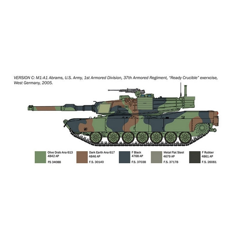 Italeri 35108 M1A1 Abrams - WAR THUNDER 1/35 – zdjęcie 5