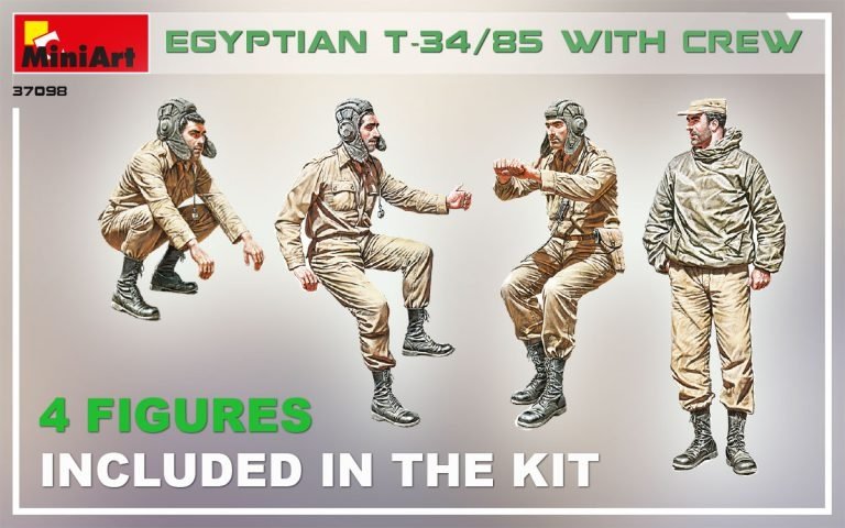 MiniArt 37098 Egyptian T-34/85 1/35 – zdjęcie 2