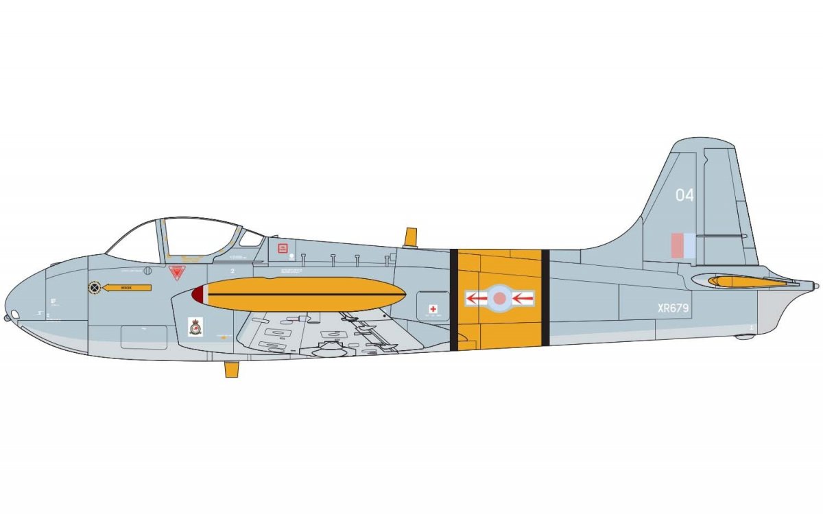 Airfix 02107 Hunting Percival Jet Provost T.4 1/72 – image 2