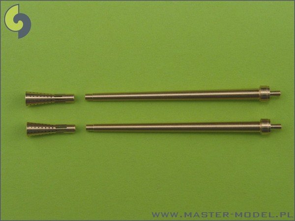 Master AM-48-024 German aircraft cannon 3,7cm Flak 18 gun barrels (2pcs) 1/48