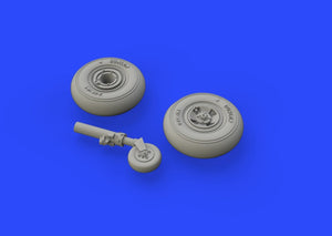 Eduard 672146 Spitfire Mk. VIII wheels - 4 spoke w/ smooth tire EDUARD 1/72 – zdjęcie 4
