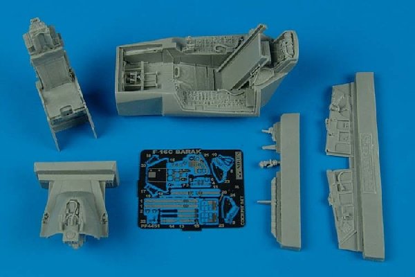 Aires 4451 F-16C Barak cockpit set 1/48 Hasegawa