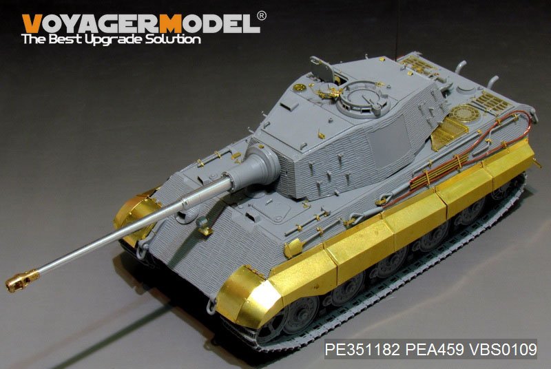 Voyager Model PE351182 WWII German King Tiger (Hensehel Turret)（For DRAGON/ZVEZDA kit） 1/35 – zdjęcie 11