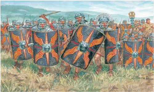 Italeri 6047 Roman Infantry - I Cen. AD 1/72
