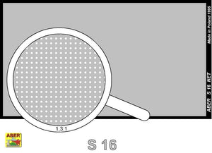 Aber S-16 Drilled plate 0.9 mm – image 2