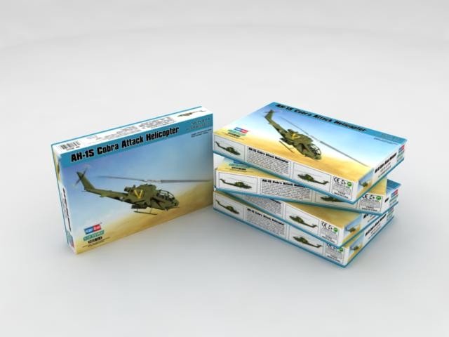 Hobby Boss 87225 AH-1S Cobra Attack Helicopter 1/72 – zdjęcie 2