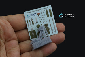 Quinta Studio QR+48062 K-36DM Series2 (late) ejection seat (for MiG-29, MiG-31, Su-27, Su-33, Su-34 aircraft since 2008) (All kits) 1/48 – zdjęcie 2