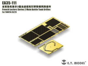 ET Model EA35-111 French Leclerc Series 2 Main Battle Tank Grills For TAMIYA Kit 1/35 – image 2