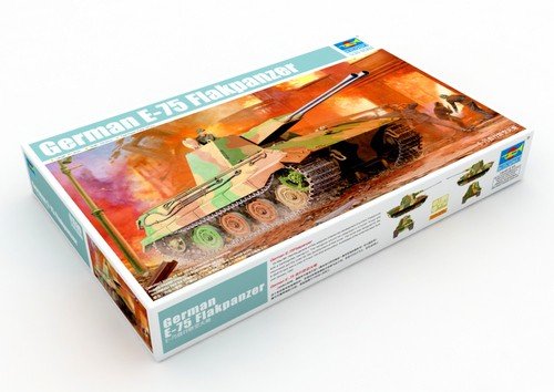 Trumpeter 01539 German IIWW E-75 Flakpanzer 1/35 – zdjęcie 2