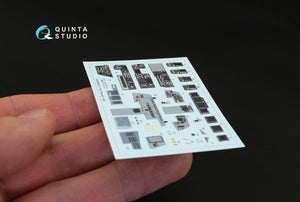 Quinta Studio QD48052 F-15E 3D-Printed &amp;amp; coloured Interior on decal paper (for Revell kit) 1/48 – zdjęcie 7