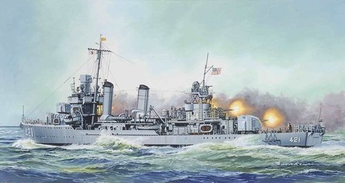 Dragon 1034 Destroyer U.S.S. Benson DD-421 1940 1/350