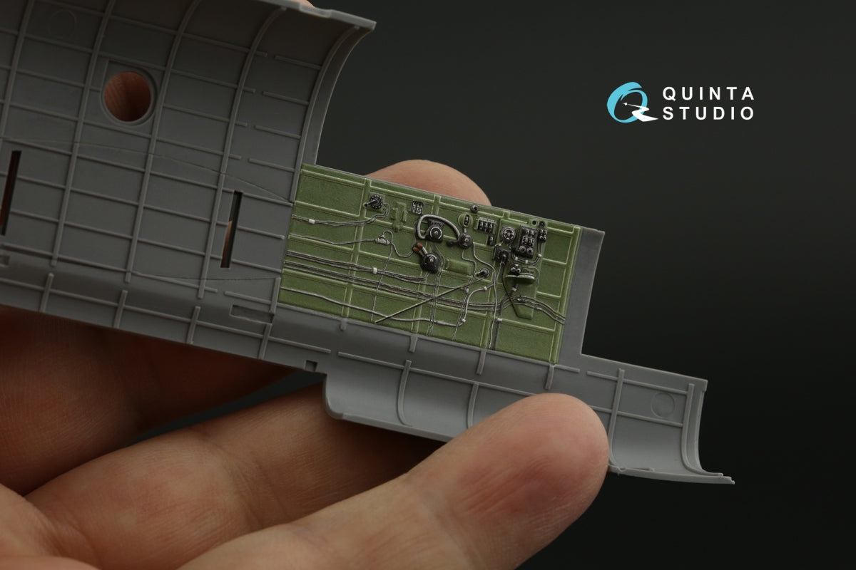 Quinta Studio QD+48379 Bristol Beaufort Mk.I 3D-Printed &amp;amp; coloured Interior on decal paper (ICM) (with 3D-printed resin parts) 1/48 – zdjęcie 8