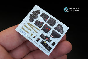 Quinta Studio QD48099 A-1H 3D-Printed &amp;amp; coloured Interior on decal paper (for Tamiya kit) 1/48 – zdjęcie 3