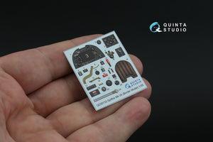 Quinta Studio QD35133 Spitfire Mk. Vb 3D-Printed coloured Interior on decal paper (Border model) 1/35 – zdjęcie 4