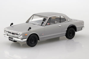 Aoshima 05882 Nissan Skyline 2000 GT-R (Silver) 1/32 – immagine 2