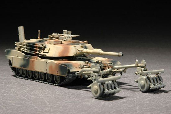 Trumpeter 07278 M1A1 with Mine Roller Set 1/72
