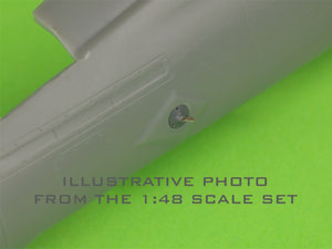 Master AM-72-157 F/A-18E/F Super Hornet &amp;amp; EA-18G Growler - sondy Angle Of Attack - typ PÓŹNY 1/72 – immagine 4