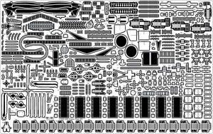 Pontos 35008F1 USS BB-62 New Jersey 1982 Detail Up Set 1/350 – zdjęcie 9