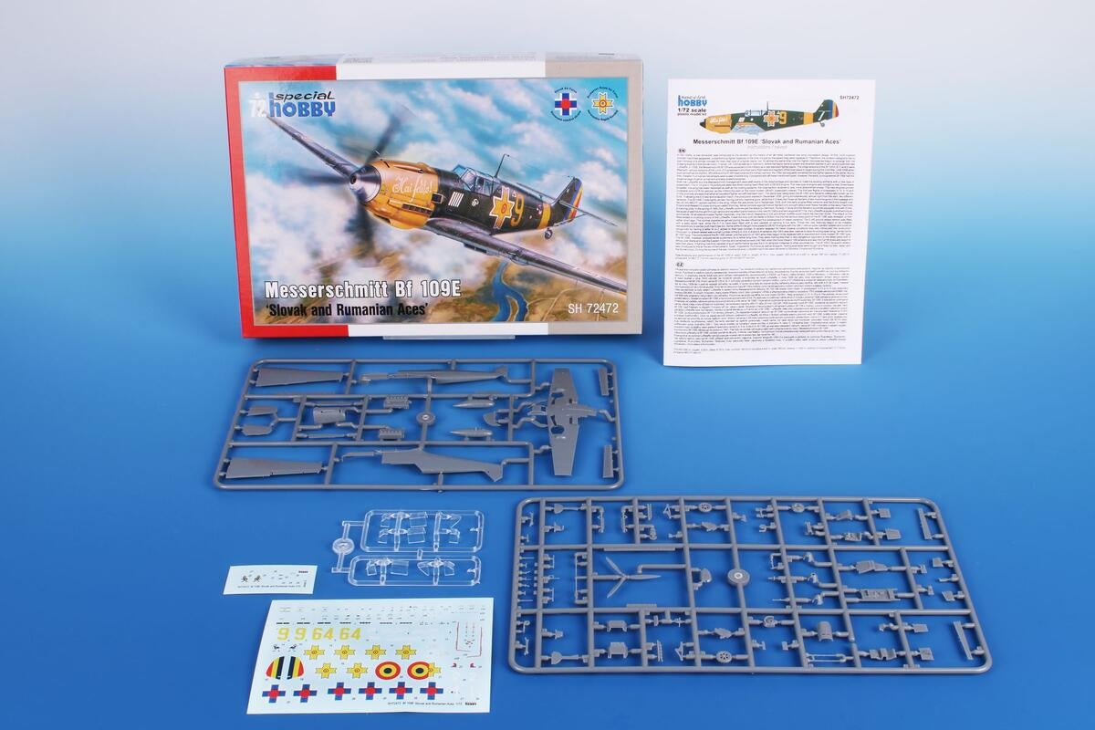 Special Hobby 72472 Messerschmitt Bf 109E ‘Slovak and Rumanian Aces’ 1/72 – immagine 3