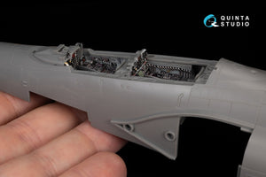 Quinta Studio QD+48387 F-4E early with slatted wing 3D-Printed &amp;amp; colored Interior on decal paper (Meng) (with 3D-printed resin parts) 1/48 – image 13