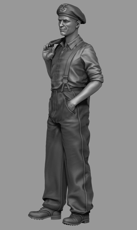 Panzer Art FI35-142 Officier de char Waffen-SS n° 2 1/35