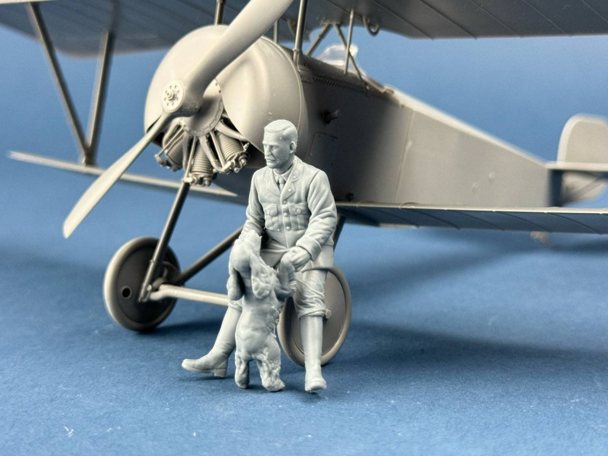 Copper State Models F32-070 French Ace with the Wooden Leg - Paul Tarascon 1/32 – zdjęcie 2