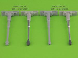 Master GM-72-021 PzKpfw VI Tiger I - MG-34 gun barrels &amp;amp; 88mm KwK36 L/56 with early muzzle break and standard gun mantlet 1/72 – zdjęcie 4
