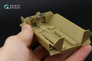 Quinta Studio QD35050 SD.KFZ.251 Family 3D-Printed &amp;amp; coloured Interior on decal paper ( Tamiya ) 1/35 – zdjęcie 4