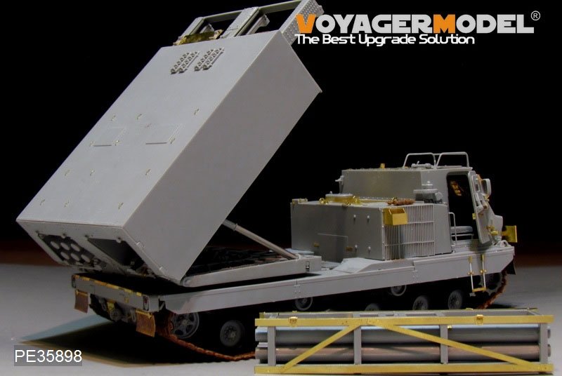 Voyager Model PE35898 Modern US M270A1 Mittlere Artillerie Racketen System Basic for TRUMPETER 1/35 – zdjęcie 7