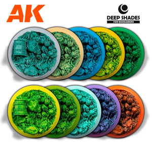 AK Interactive AK13007 GREENDARK – DEEP SHADES 30ML – zdjęcie 2