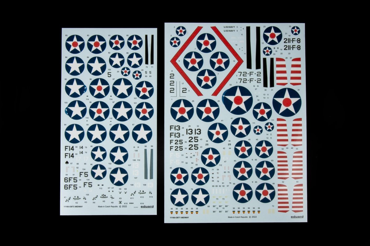 Eduard 11166 MIDWAY DUAL COMBO 1/48 – image 6