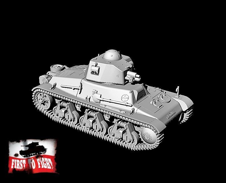 First to Fight PL080 lekki czołg H-35 1/72 – zdjęcie 3