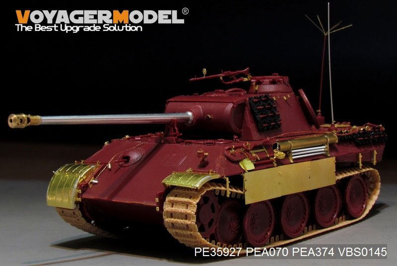 Voyager Model PE35927 WWII German Panther A Late Version For MENG TS-035 1/35 – zdjęcie 14
