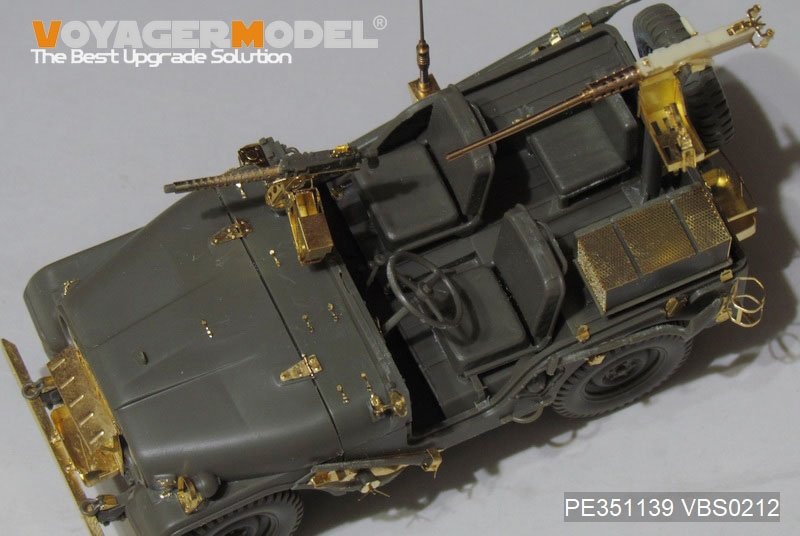 Voyager Model PE351139 IDF 1/4 TON 4X4 M38A1/CJ-6 SIYUR upgrade set（For AF35S94 AF35S99） 1/35 – image 2